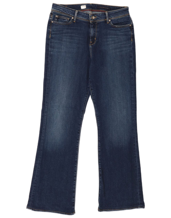 Tommy Hilfiger Damen Paris Classic Fit Bootcut Jeans W32 L32 Marineblau