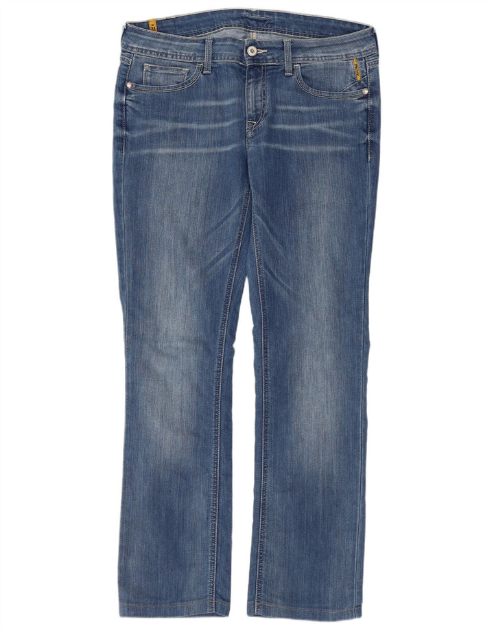 Meltin' Pot Damen Bootcut-Jeans W31 L29 Blaue Baumwolle
