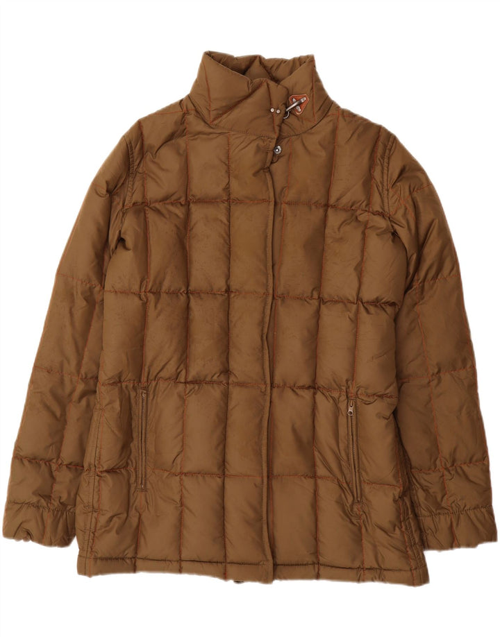FAY Womens Padded Jacket UK 16 Large Brown Vintage Fay and Second-Hand Fay from Messina Hembry 