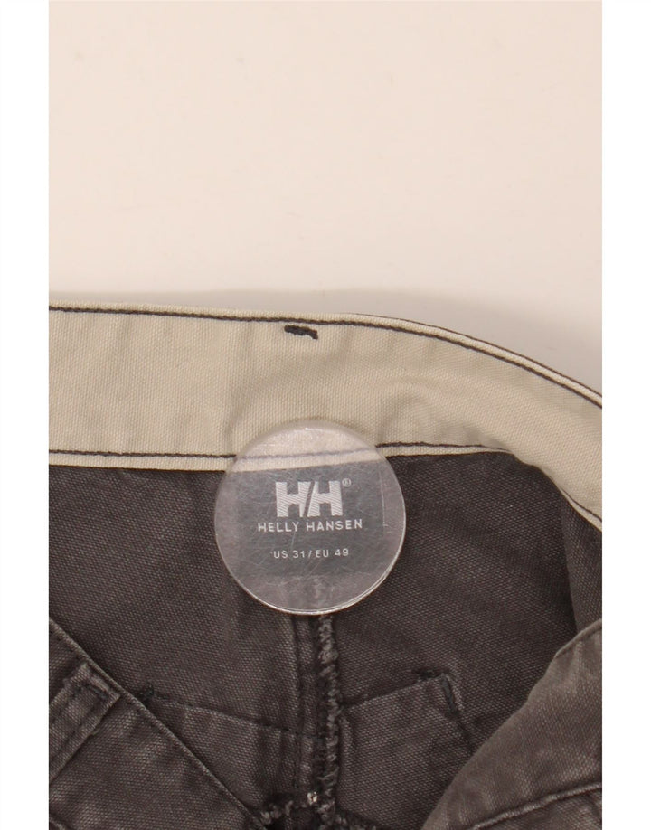 HELLY HANSEN Gerade Cargohose für Herren, W31, L32, graue Baumwolle