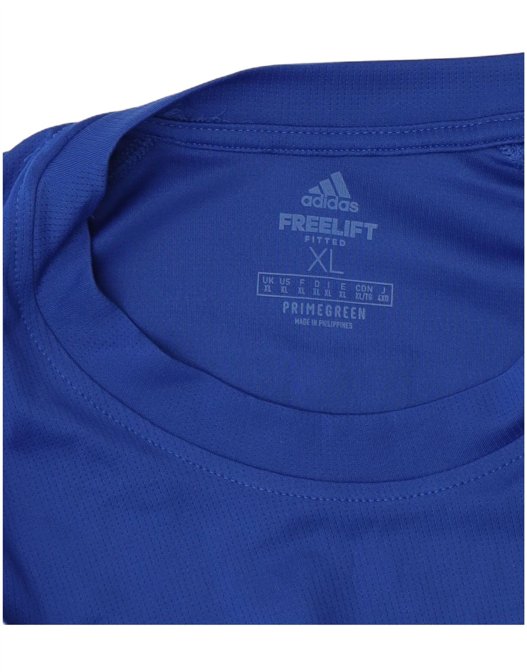 Adidas Herren Aeroready T-Shirt Top XL Blau Polyester