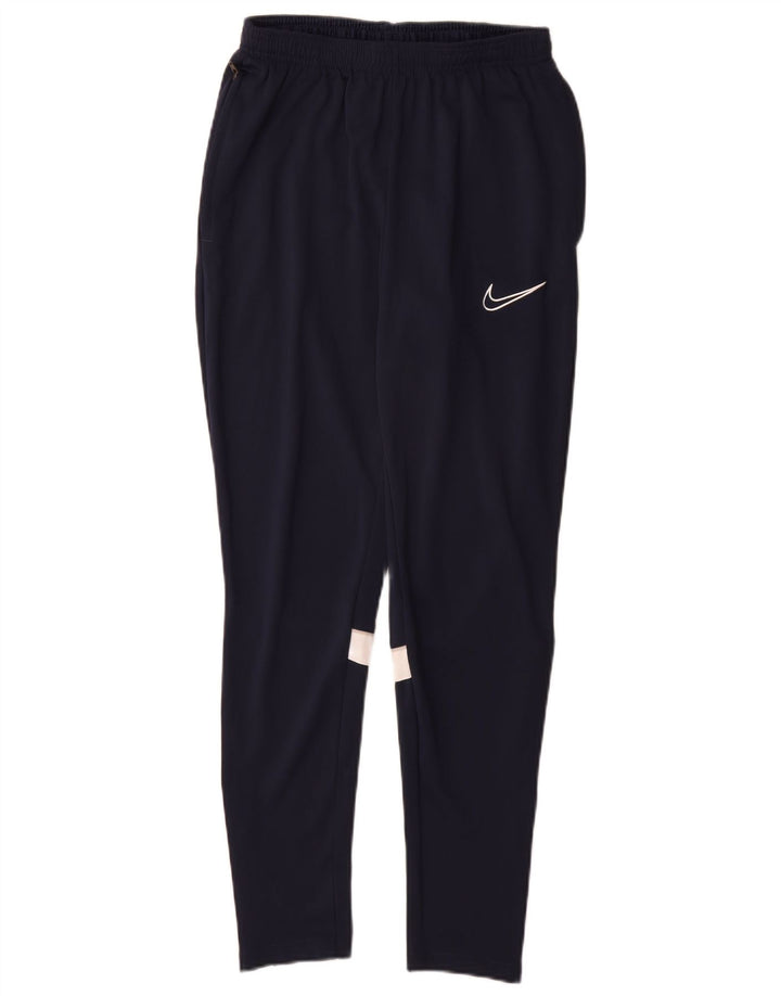 Nike Herren-Trainingshose, Mittelgroßes marineblaues Farbblock-Polyester