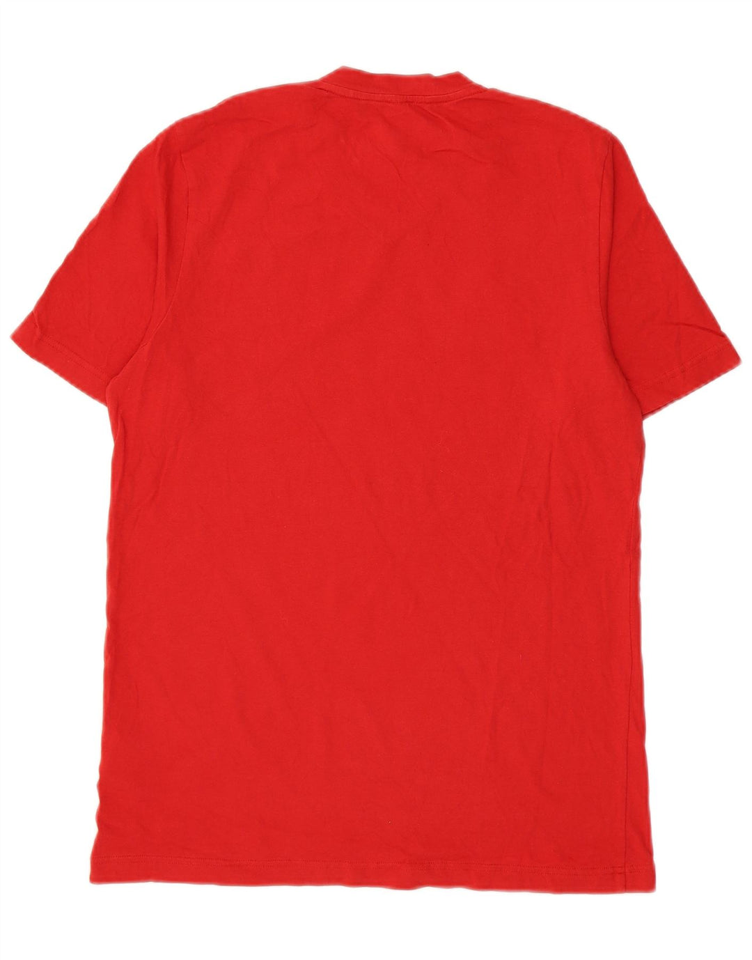 Adidas Herren T-Shirt Top Mittelrote Baumwolle