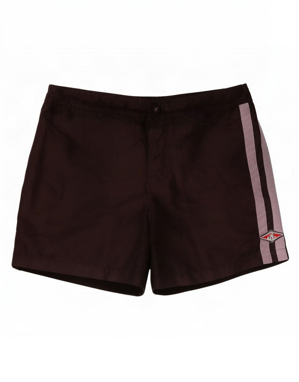 Bear Mens Swimming Shorts Medium Black Colourblock