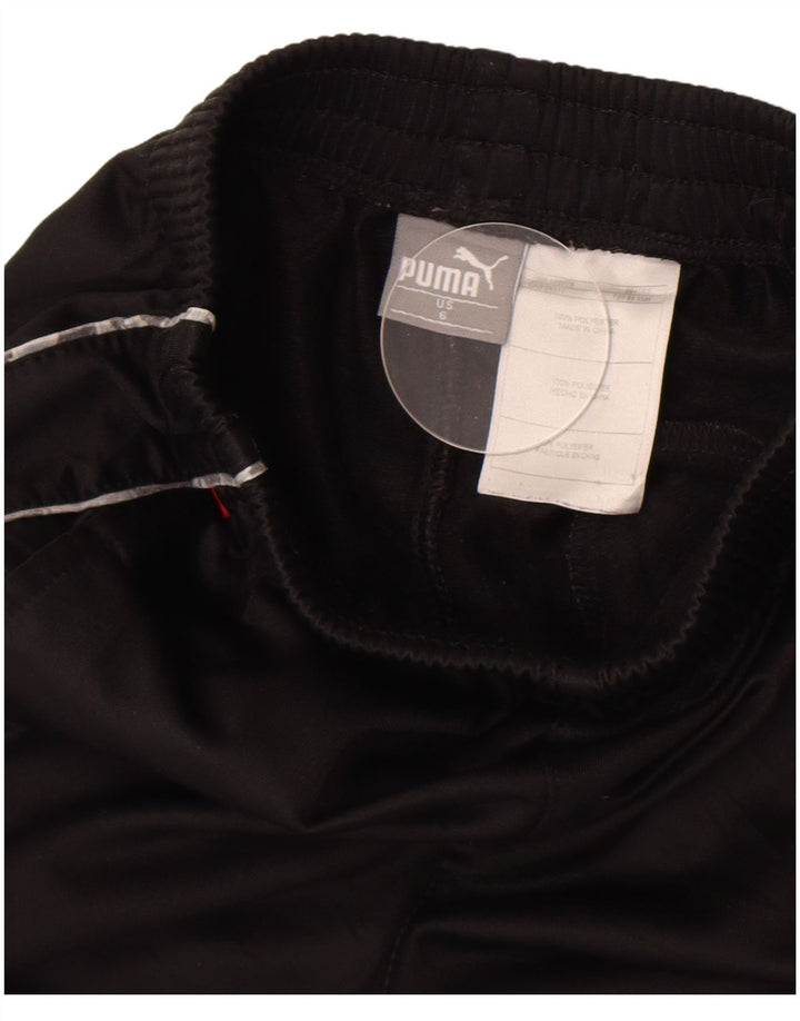 Puma Trainingshose für Jungen, 5–6 Jahre, schwarzes Polyester