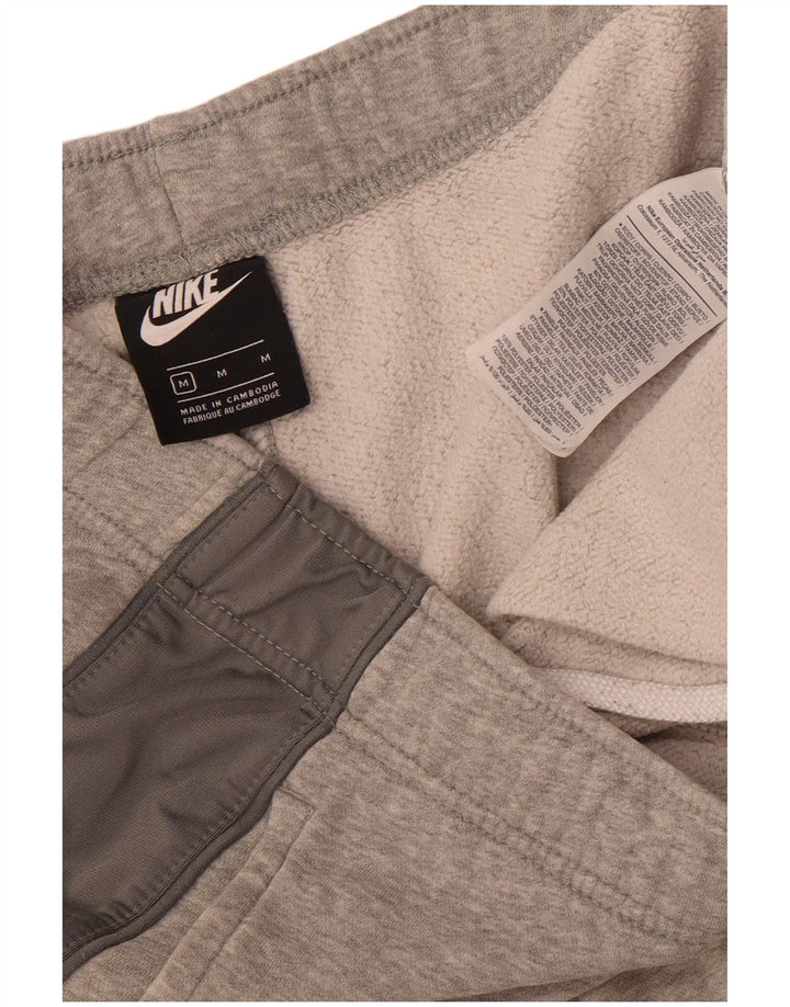Nike Herren-Trainingshose und Jogger, mittelgraue Colourblock-Baumwolle