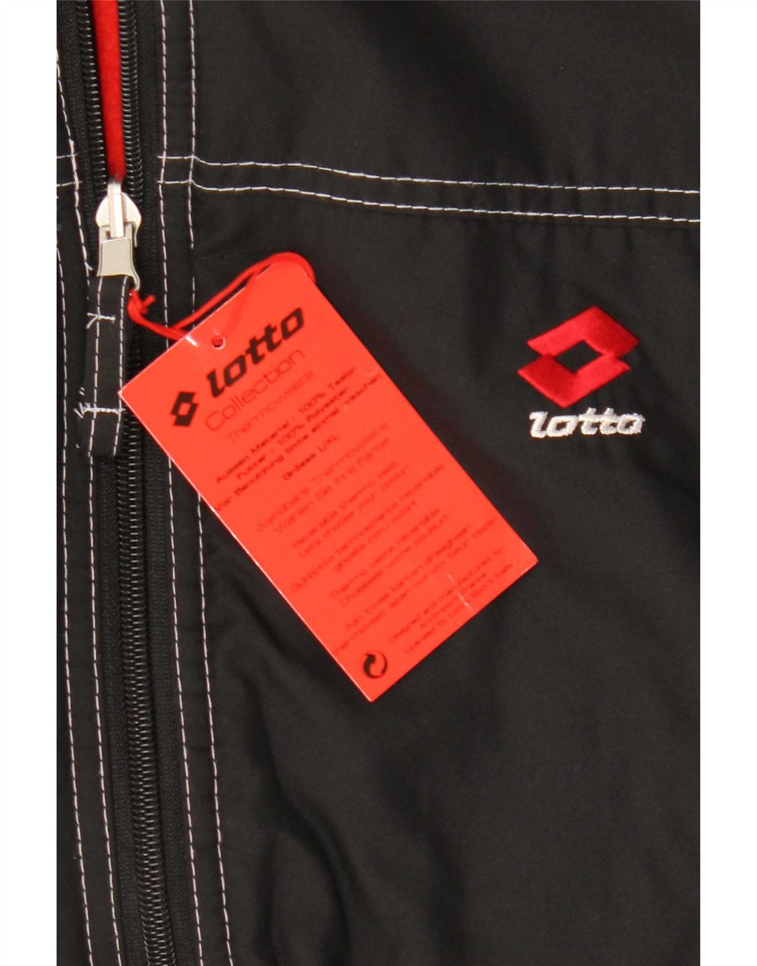 Lotto Herren Wendeweste UK 40 Large Schwarz Polyester