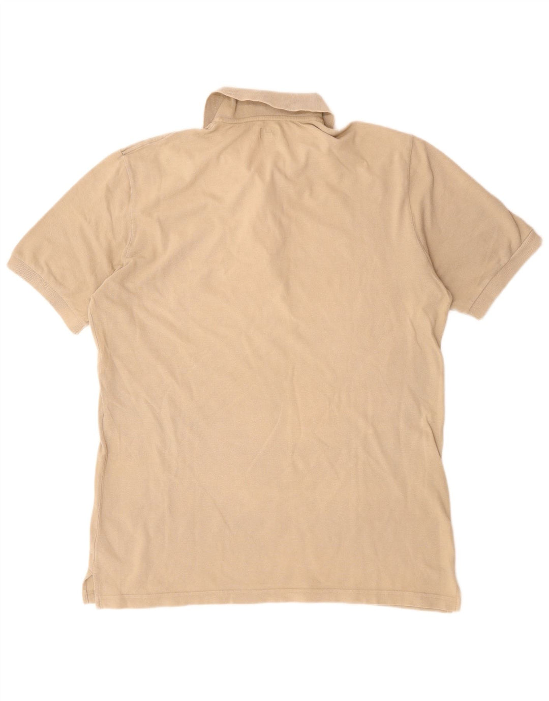 Armani Herren Poloshirt Große Beige Baumwolle