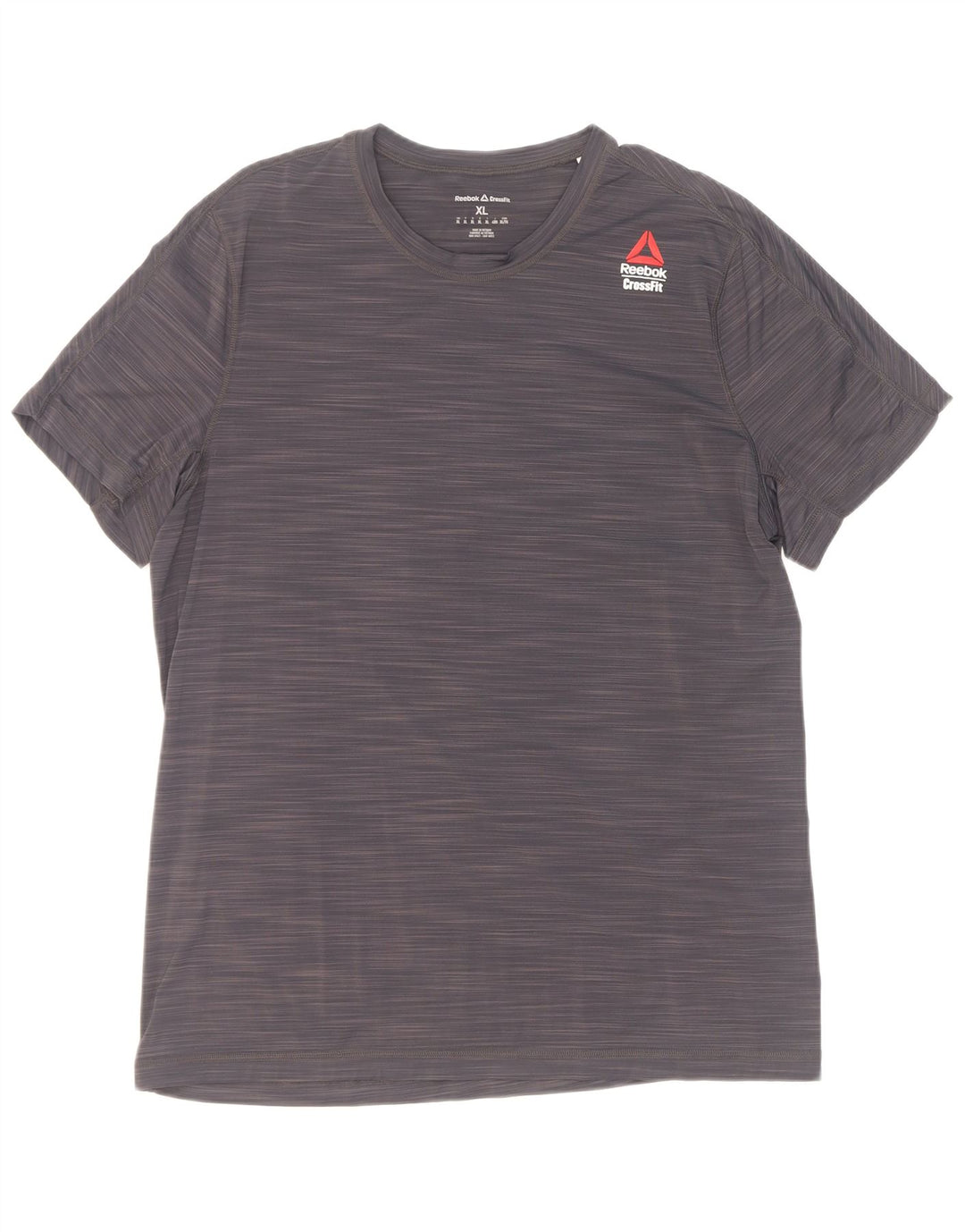 Reebok Herren Cross Fit T-Shirt Top XL Grau meliert