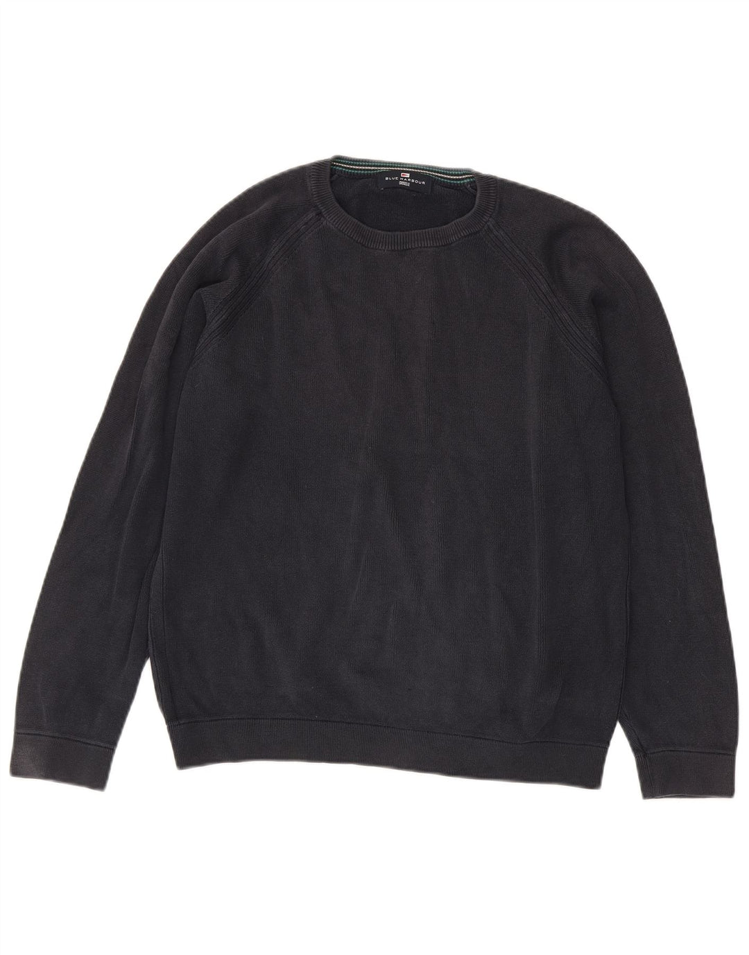 MARKS & SPENCER Herren-Sweatshirt „Blue Harbour“, Größe S, marineblaue Baumwolle