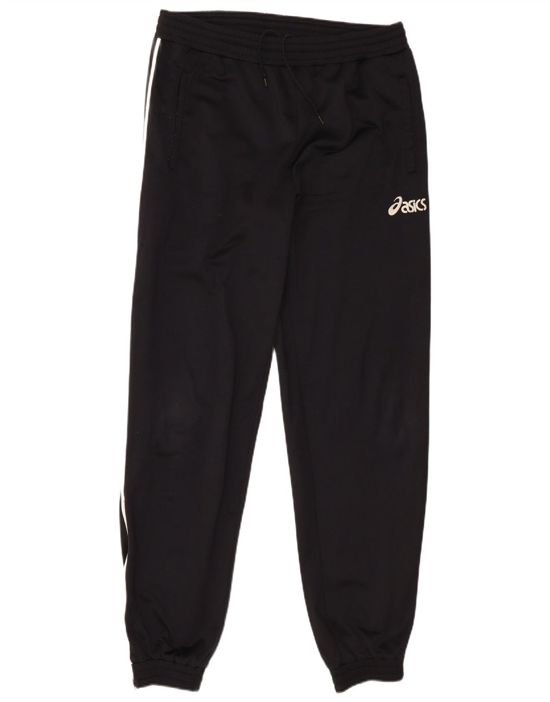 Asics Herren-Trainingshose, Jogginghose, Größe S, Schwarz, Polyester
