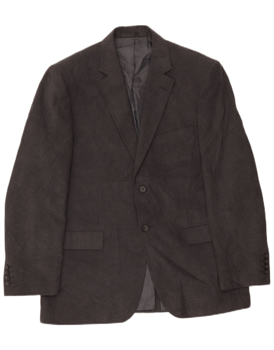 Marks & Spencer Herren-Blazer mit 2 Knöpfen, reguläre Passform, Größe 40, Grau