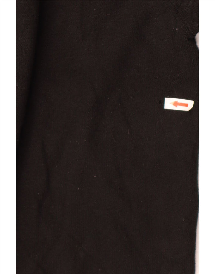 Marks & Spencer Herren-Pullover mit Rollkragen, Größe S, Schwarz, Polyester