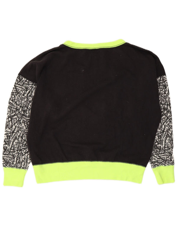 Nike Damen-Sweatshirt in Übergröße, Gr. 16, groß, Schwarz, Farbblock