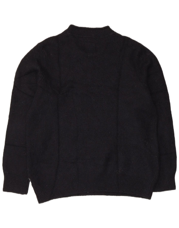 Fat Face Rollkragenpullover für Damen, Gr. 18, XL, Schwarz, Acryl