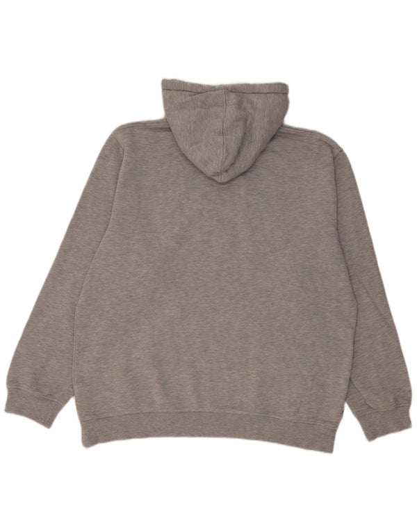 Billabong Herren-Kapuzenpullover mit Grafik, groß, grau meliert, Baumwolle