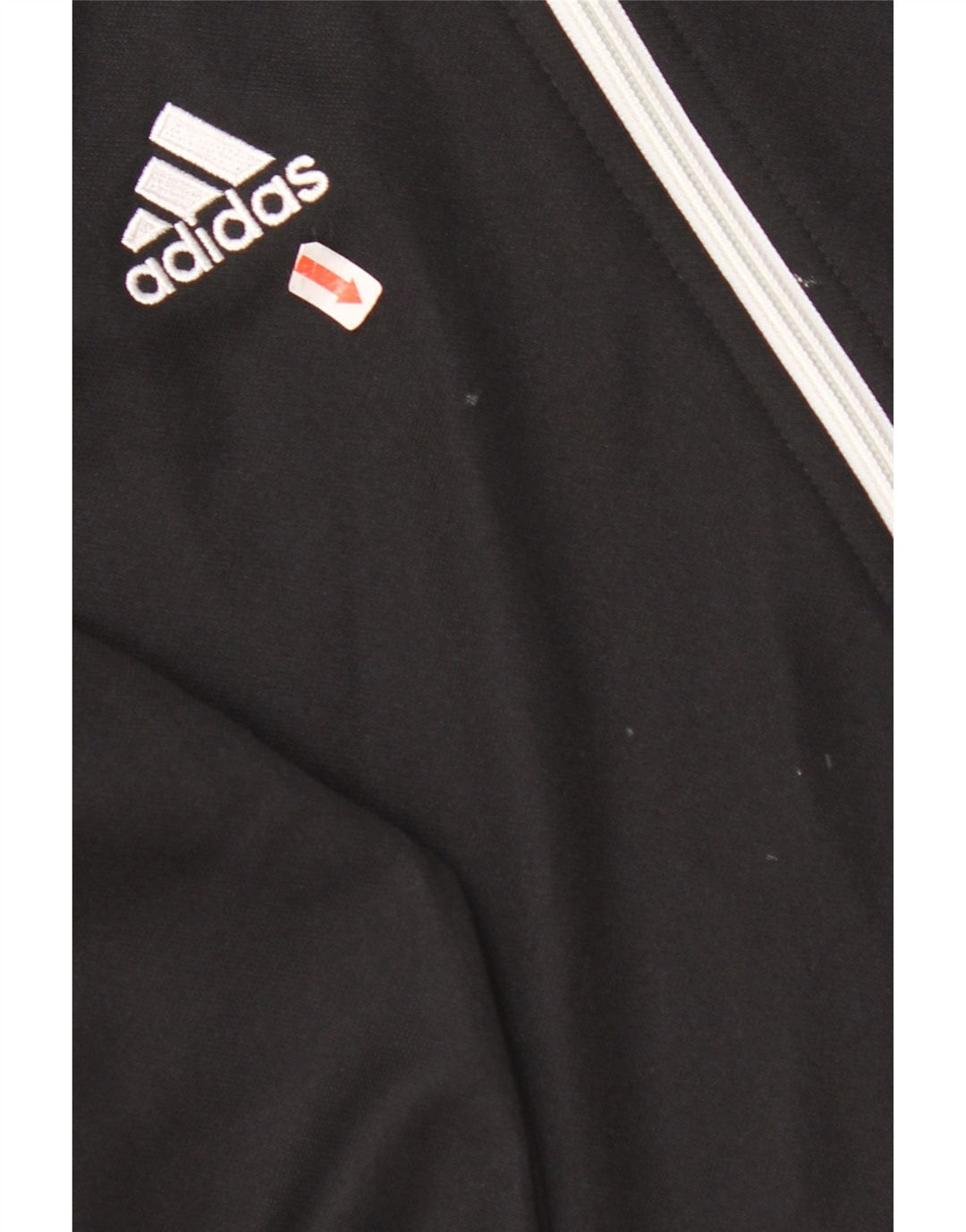 ADIDAS Jungen Aeroready Trainingsanzug Top Jacke 13-14 Jahre Schwarzes Polyester
