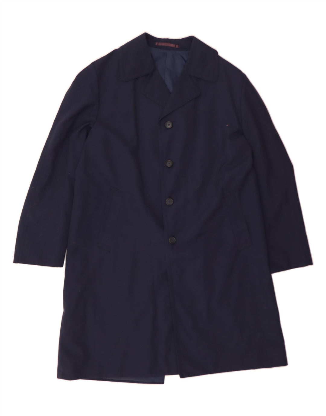 DANNIMAC Herren Trenchcoat UK 44 2XL Marineblau Polyester