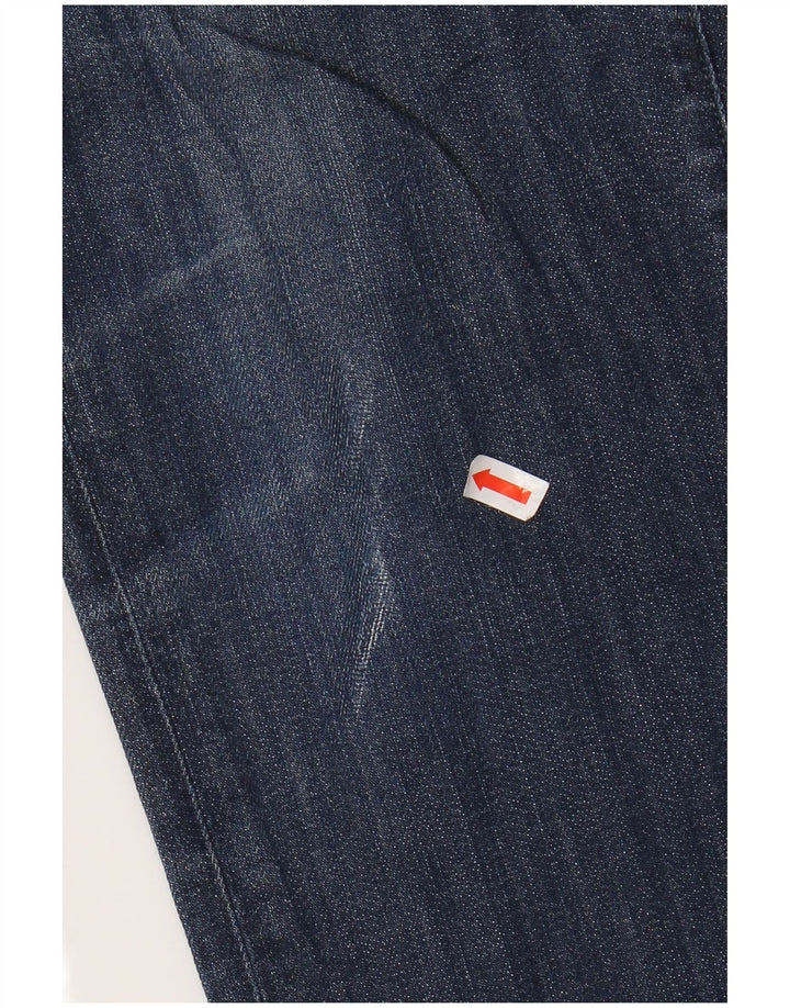 TRUSSARDI Womens Slim Jeans IT 46 Large W30 L30 Blue Cotton