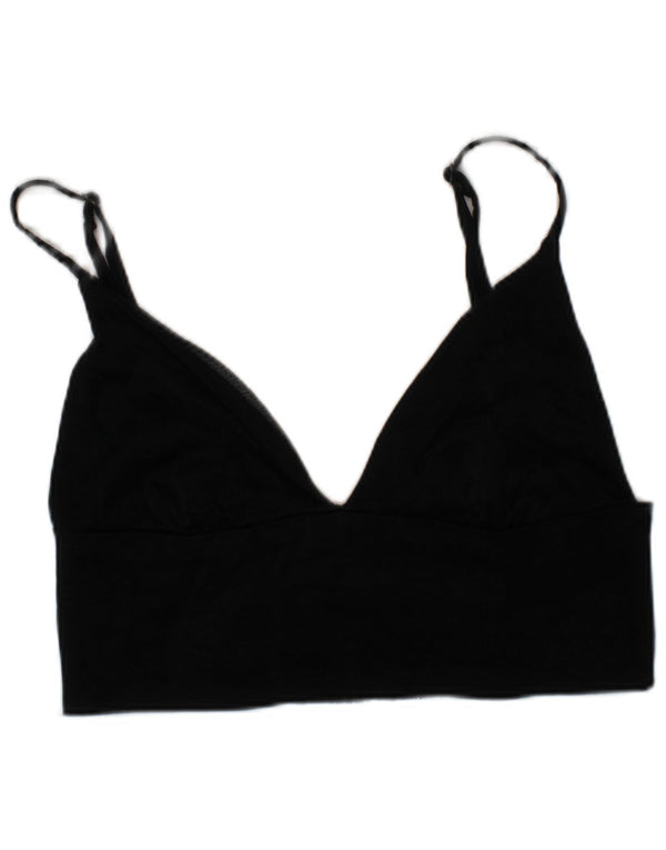 Zara Damen BH Crop Top Small Schwarz