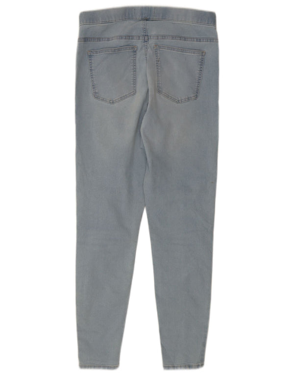 Marks & Spencer Damen Jegging-Jeans UK 14 Large W34 L28 Blaue Baumwolle