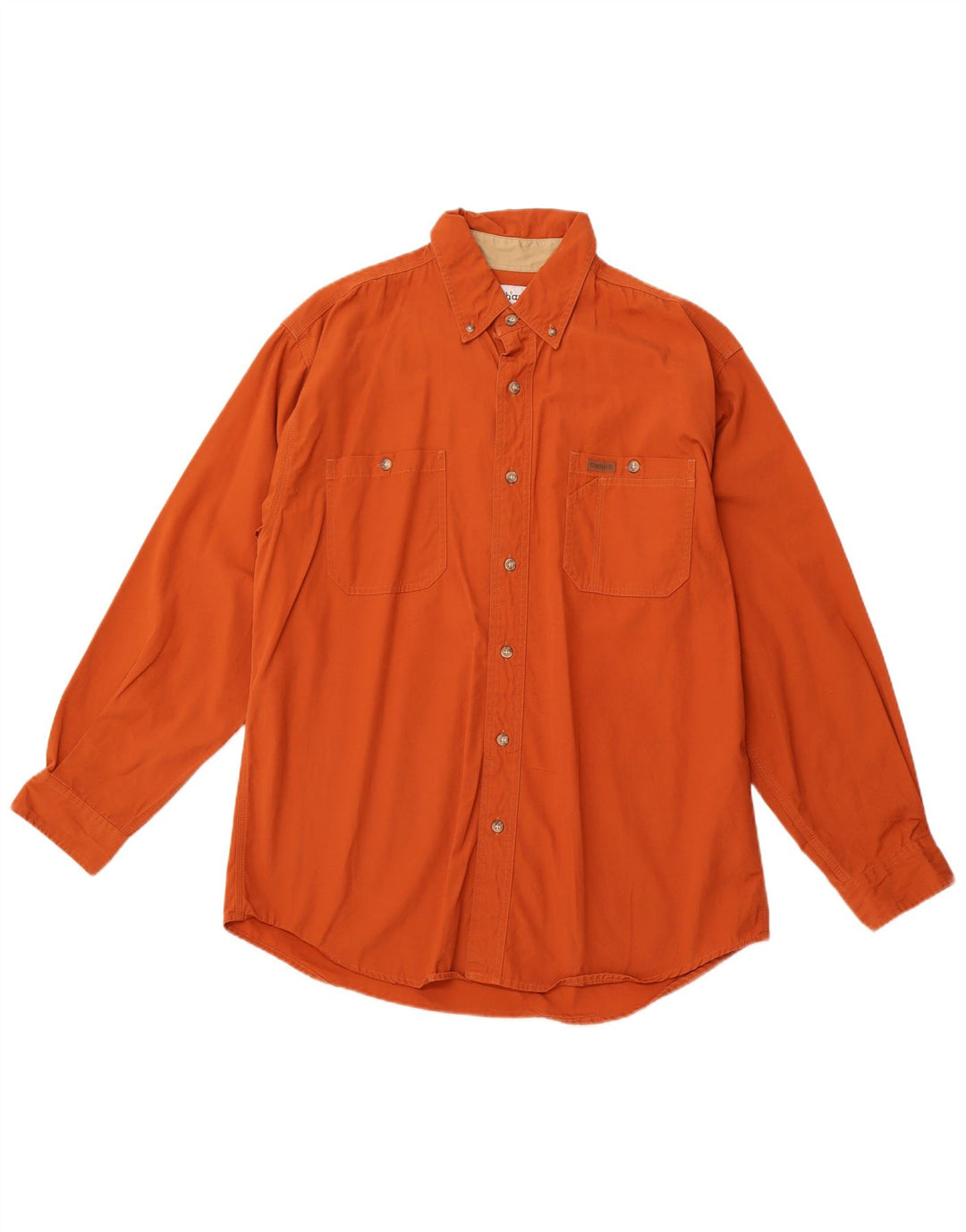 CARHARTT Herrenhemd Große Orange Baumwolle