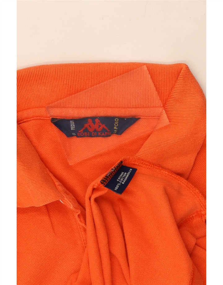 KAPPA Herren Poloshirt Mittelorange Baumwolle