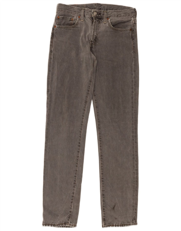 Levi's Herren 511 Slim Jeans W29 L32 Graue Baumwolle