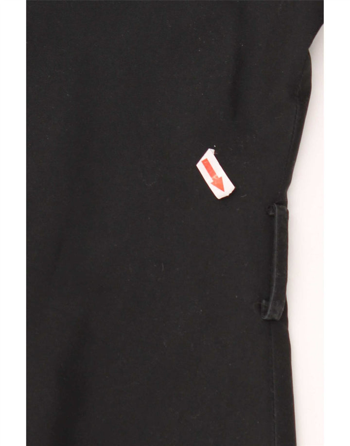 Marks & Spencer Damen Trenchcoat UK 16 Large Schwarz Polyester