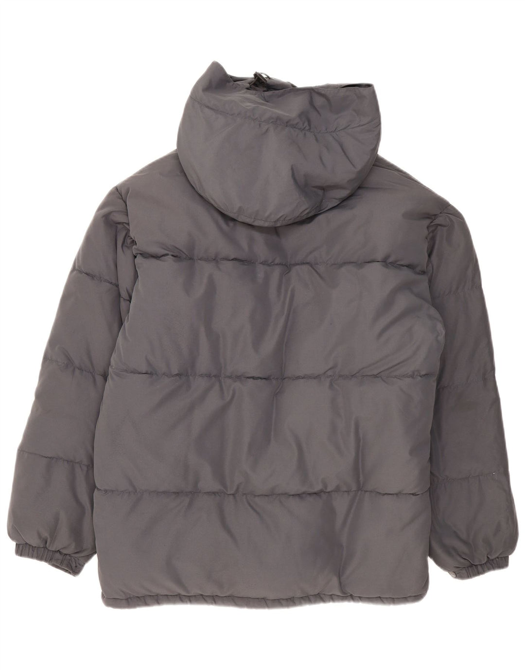 Kappa Herren-Kapuzenjacke, wattiert, UK 38, mittelgrau, Polyester