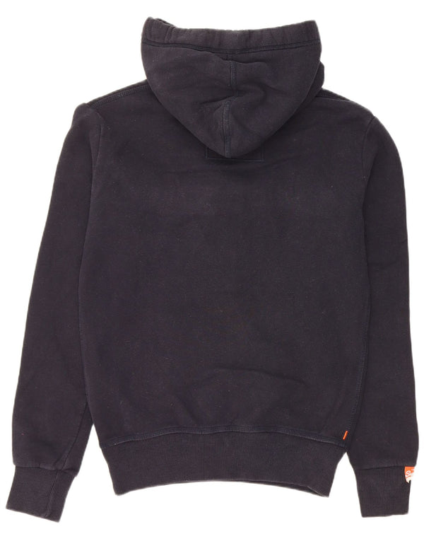 Superdry Herren Kapuzenpullover XS Marineblau Baumwolle
