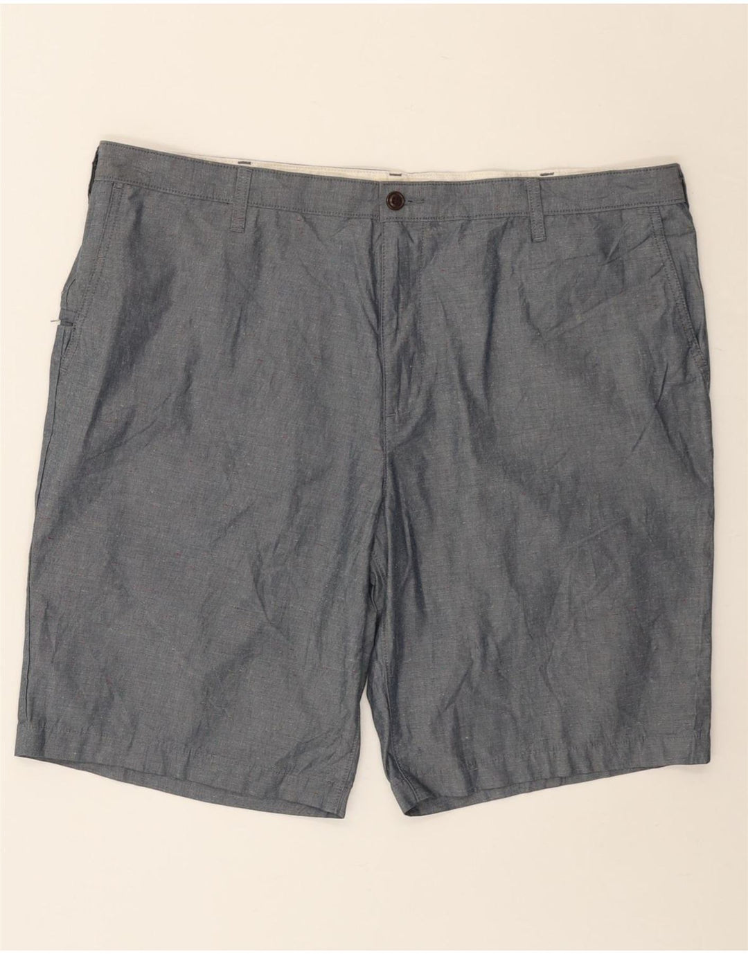 Dockers Herren Chinoshorts W42 2XL Blaue Baumwolle