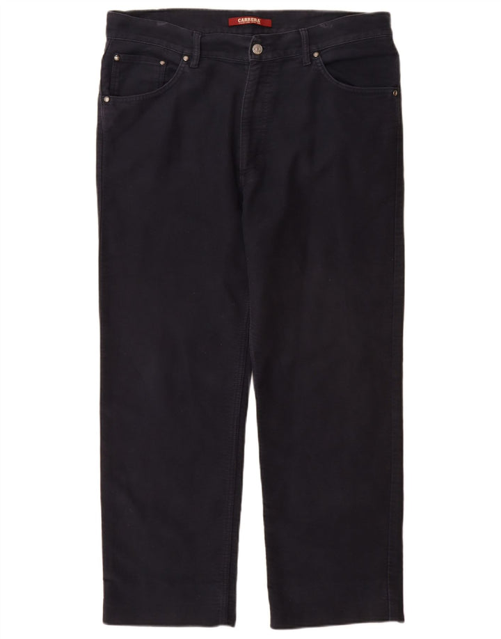 Carrera Herren Gerade Freizeithose W34 L28 Schwarz