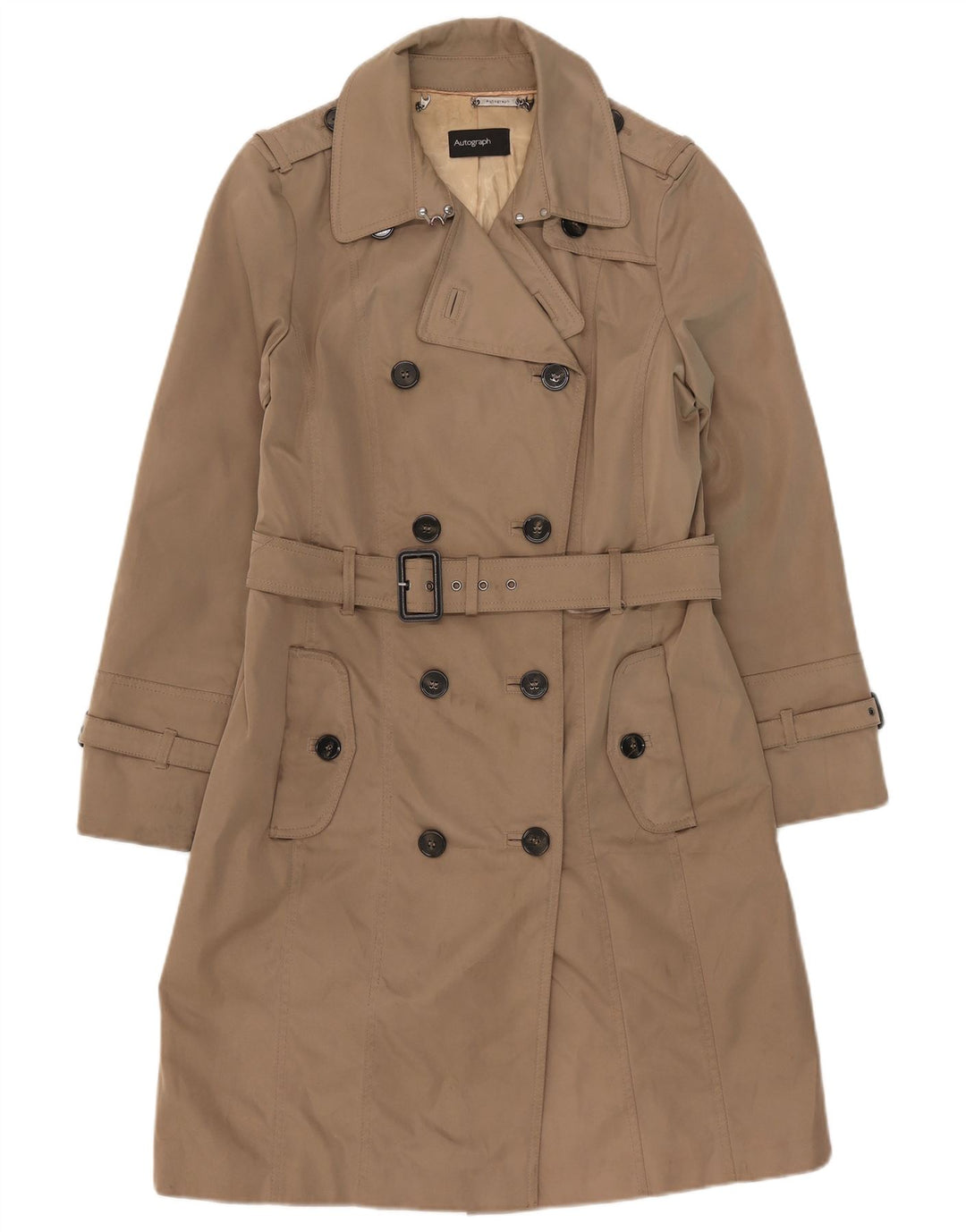Marks & Spencer Damen Autograph Trenchcoat UK 14 Large Beige