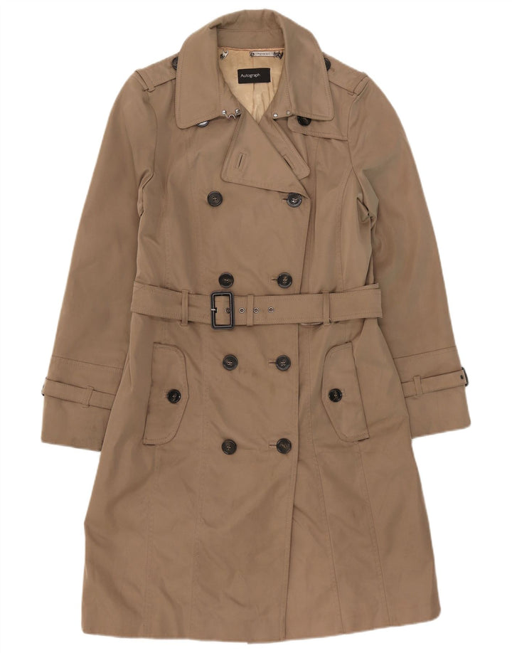 Marks & Spencer Damen Autograph Trenchcoat UK 14 Large Beige
