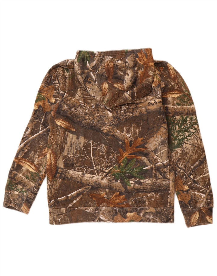 MAGELLAN Kapuzenpullover für Jungen, 11–12 Jahre, mittelbraun, Camouflage