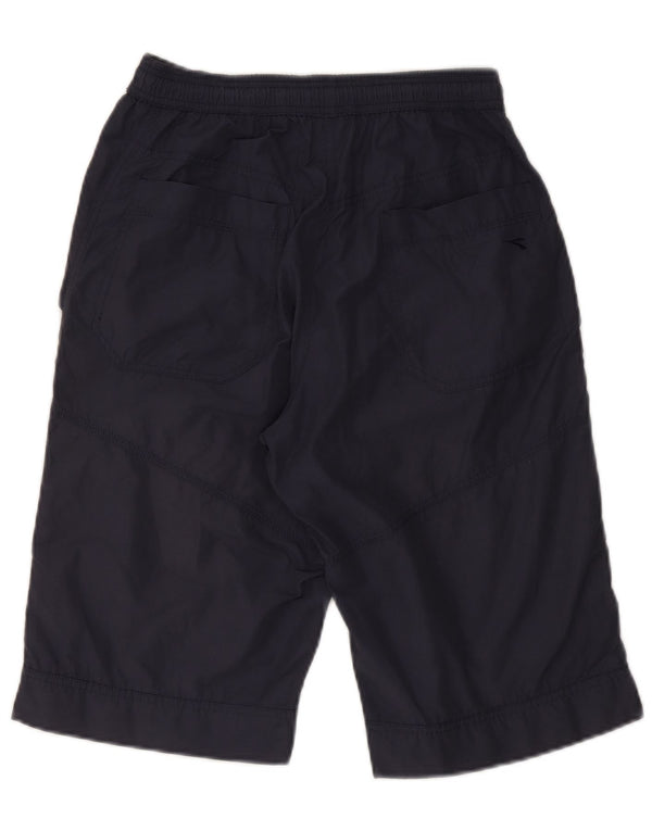 Diadora Herren-Sportshorts, klein, marineblau, Baumwolle