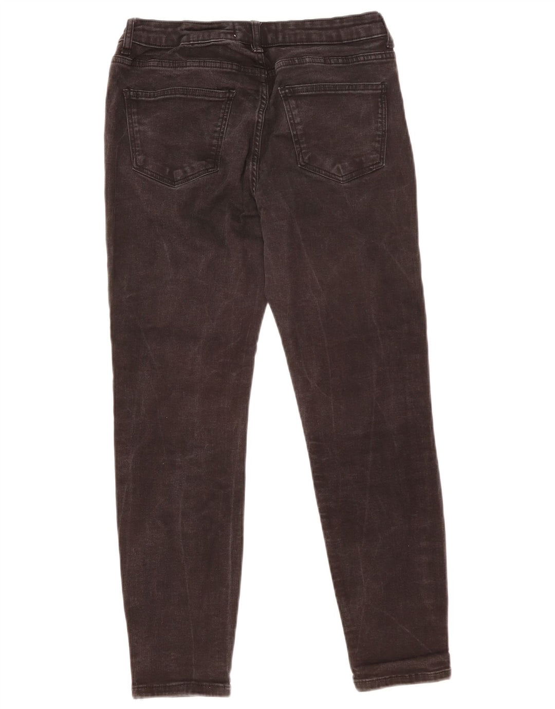 Zara Damen Slim Jeans EU 40 Medium W30 L25 Schwarz