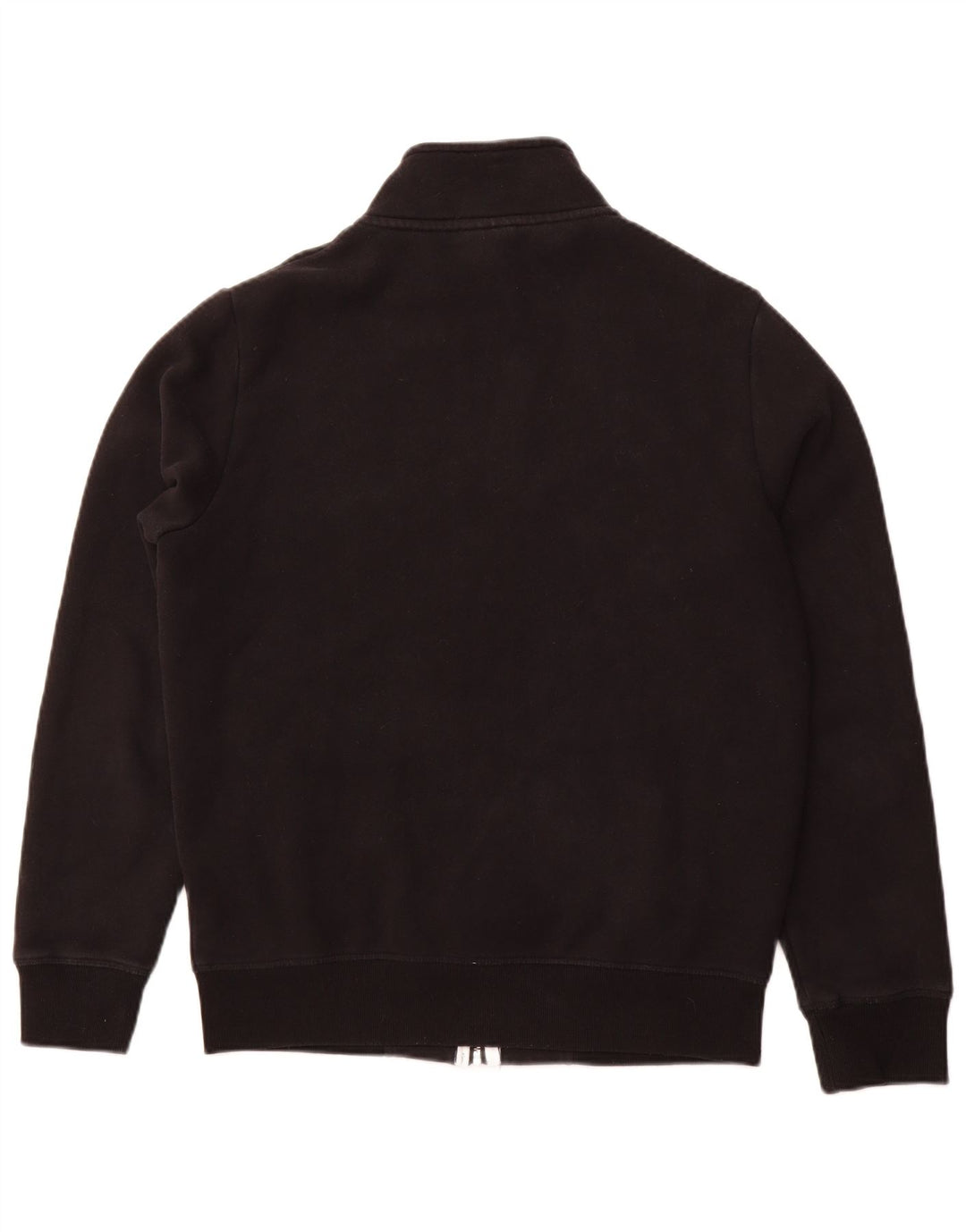 SUPERDRY Herren-Trainingsanzug-Oberteil, große Jacke aus schwarzer Baumwolle