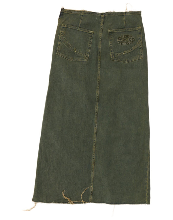 Urban Outfitters Maxi-Jeansrock für Damen, Größe S, Größe 32, Blau, Baumwolle
