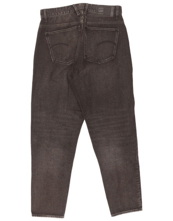 G-Star Damen Janeh Distressed High Waist Tapered Jeans W30 L29 Schwarz