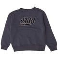 Zara Jungen-Sweatshirt mit Grafik, 11–12 Jahre, marineblaue Baumwolle