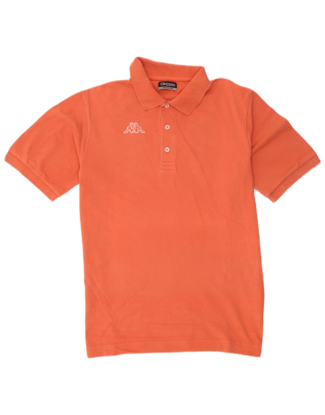 Kappa Herren Poloshirt Mittelorange Baumwolle