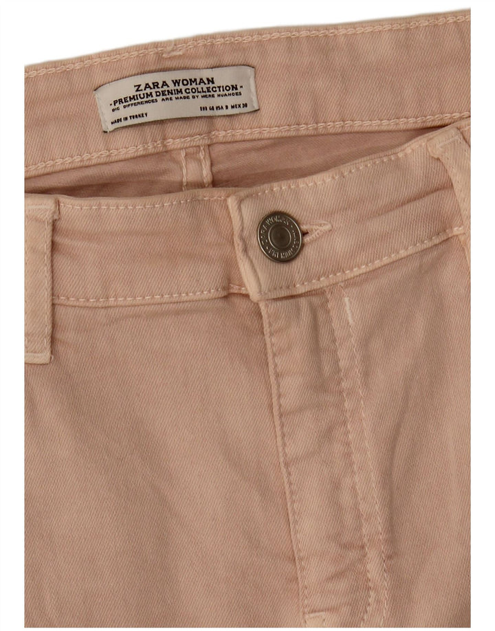 Zara Damen Skinny Jeans EU 40 Medium W30 L27 Rosa
