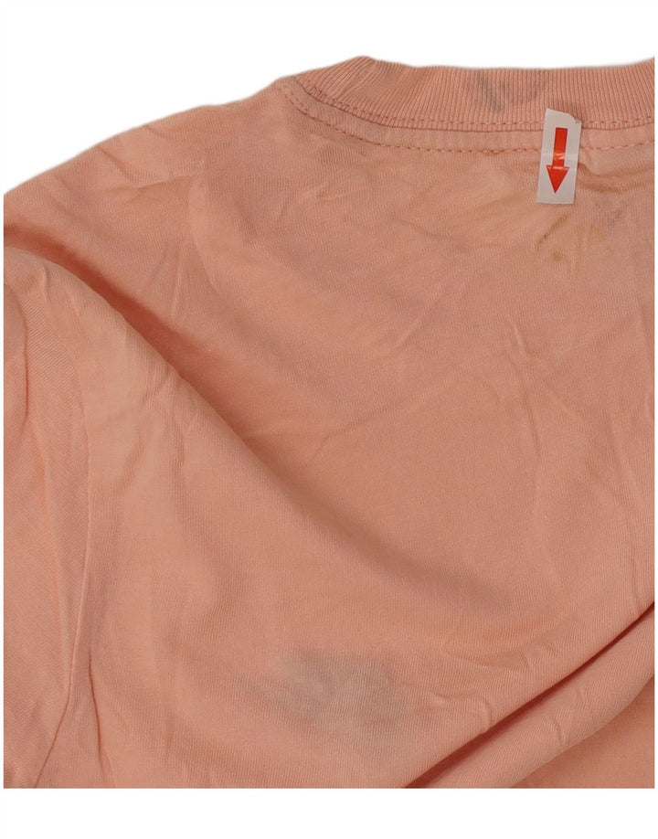 Nike Herren T-Shirt Top Small Rosa Baumwolle