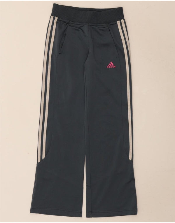 Adidas Mädchen Loose Fit Trainingshose Jogger 9–10 Jahre Grau Polyester
