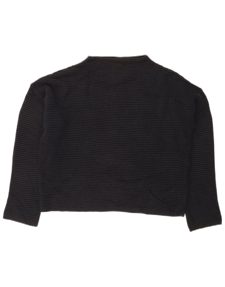 Übergroßer Rollkragenpullover für Damen von TOPSHOP, Gr. 8, Marineblau