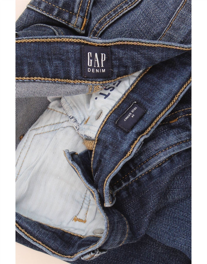 Gap Damen Skinny Jeans EU 38 Medium W30 L28 Blau Lyocell