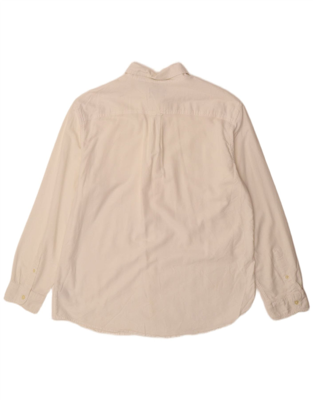 Chaps Herren-Oxford-Hemd, klassisch, XL, aus weißer Baumwolle