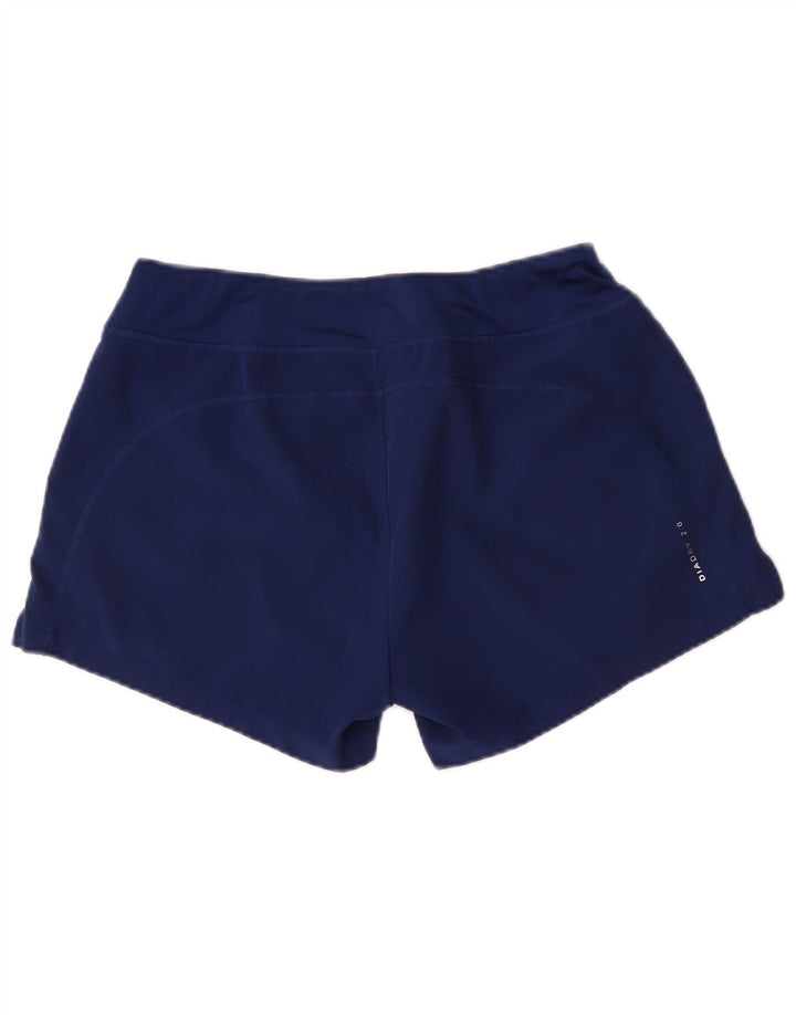 Diadora Damen Sportshorts UK 14 Medium Marineblau Polyester